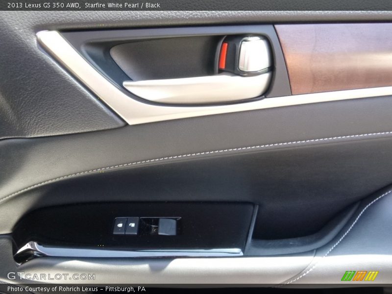 Starfire White Pearl / Black 2013 Lexus GS 350 AWD