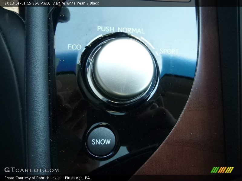 Starfire White Pearl / Black 2013 Lexus GS 350 AWD