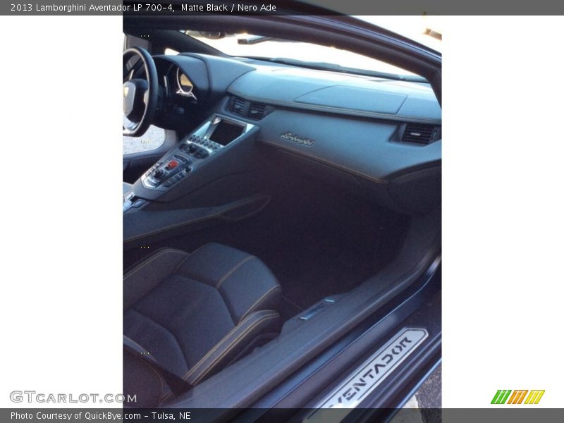Matte Black / Nero Ade 2013 Lamborghini Aventador LP 700-4