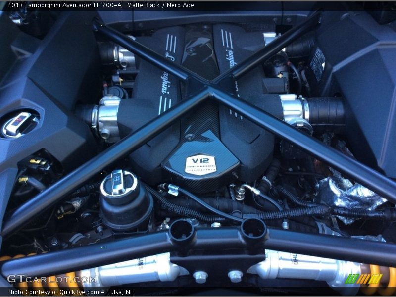  2013 Aventador LP 700-4 Engine - 6.5 Liter DOHC 48-Valve VVT V12