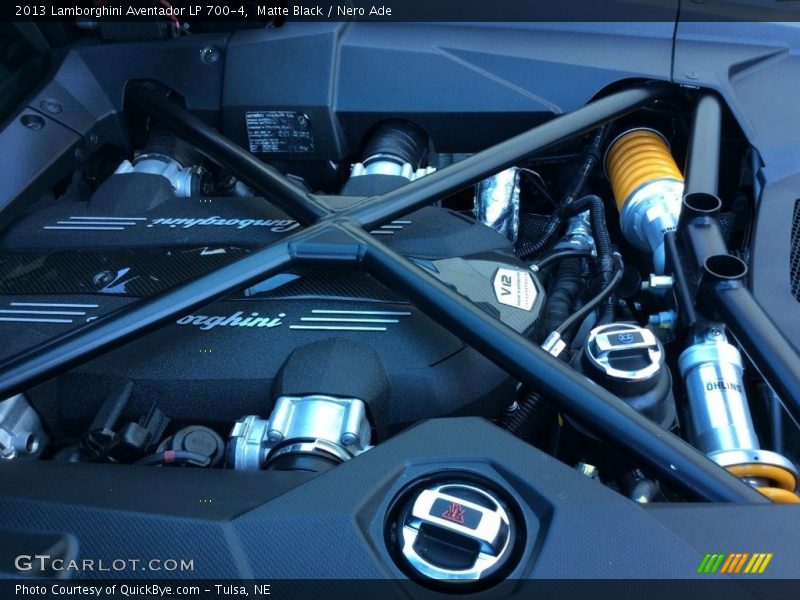  2013 Aventador LP 700-4 Engine - 6.5 Liter DOHC 48-Valve VVT V12