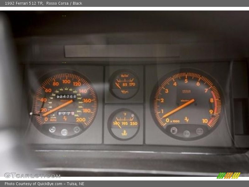 Rosso Corsa / Black 1992 Ferrari 512 TR