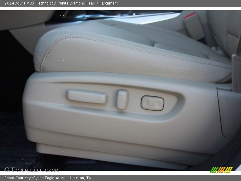 White Diamond Pearl / Parchment 2014 Acura MDX Technology