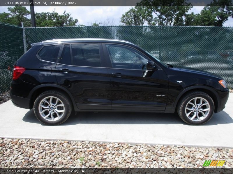 Jet Black / Black 2014 BMW X3 xDrive35i