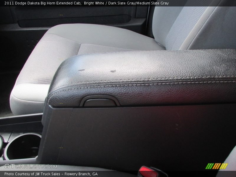 Bright White / Dark Slate Gray/Medium Slate Gray 2011 Dodge Dakota Big Horn Extended Cab