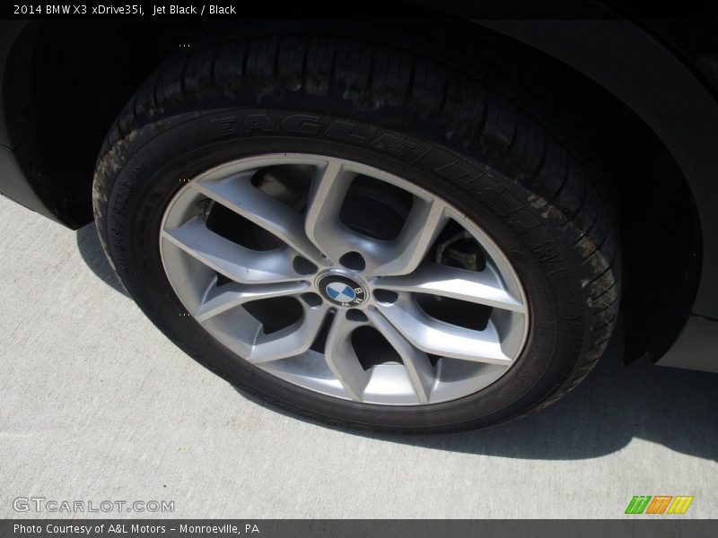 Jet Black / Black 2014 BMW X3 xDrive35i