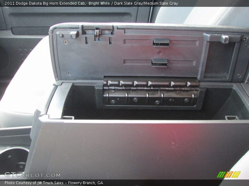 Bright White / Dark Slate Gray/Medium Slate Gray 2011 Dodge Dakota Big Horn Extended Cab