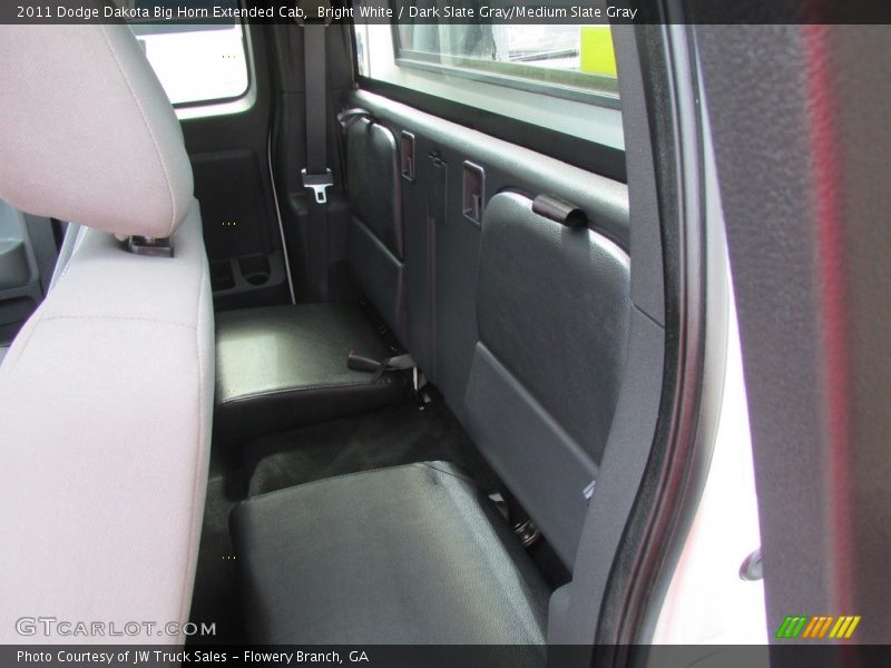 Bright White / Dark Slate Gray/Medium Slate Gray 2011 Dodge Dakota Big Horn Extended Cab
