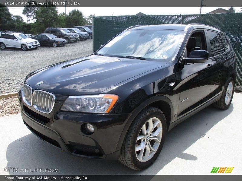 Jet Black / Black 2014 BMW X3 xDrive35i