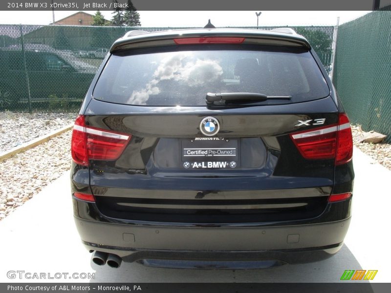 Jet Black / Black 2014 BMW X3 xDrive35i