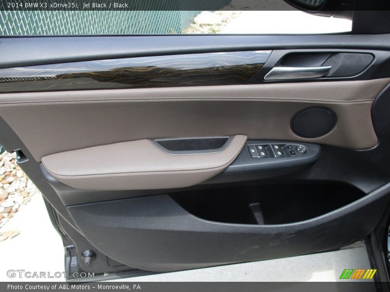 Jet Black / Black 2014 BMW X3 xDrive35i