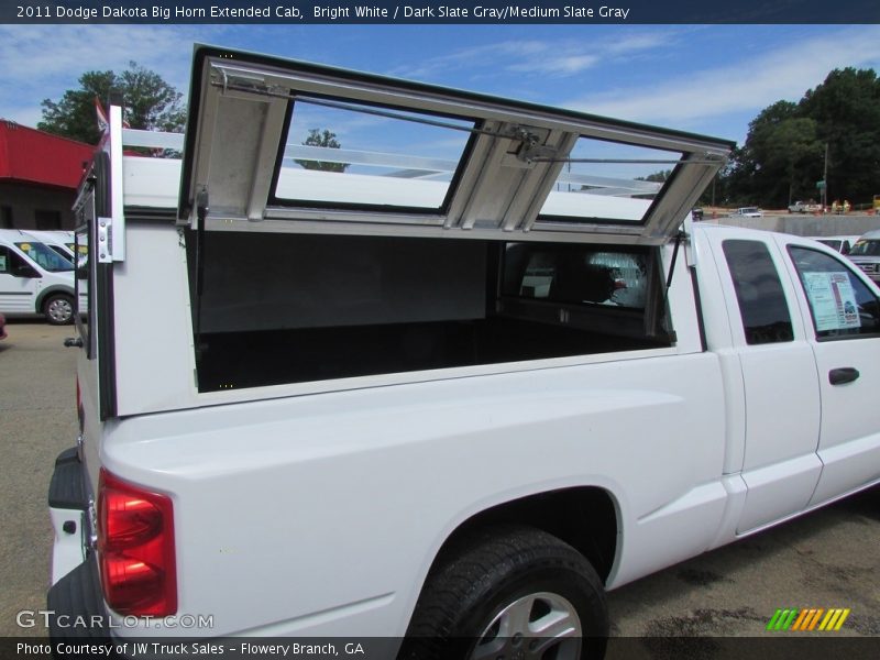 Bright White / Dark Slate Gray/Medium Slate Gray 2011 Dodge Dakota Big Horn Extended Cab