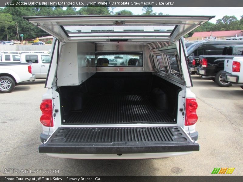 Bright White / Dark Slate Gray/Medium Slate Gray 2011 Dodge Dakota Big Horn Extended Cab