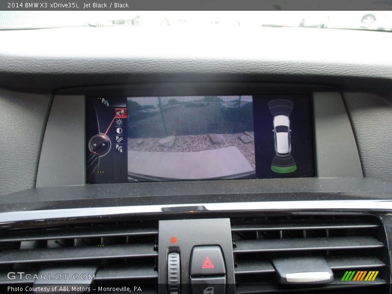 Jet Black / Black 2014 BMW X3 xDrive35i