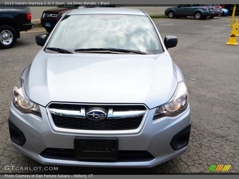 Ice Silver Metallic / Black 2013 Subaru Impreza 2.0i 5 Door