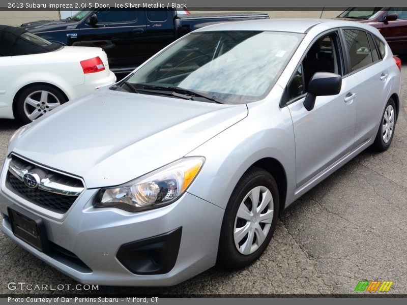 Ice Silver Metallic / Black 2013 Subaru Impreza 2.0i 5 Door