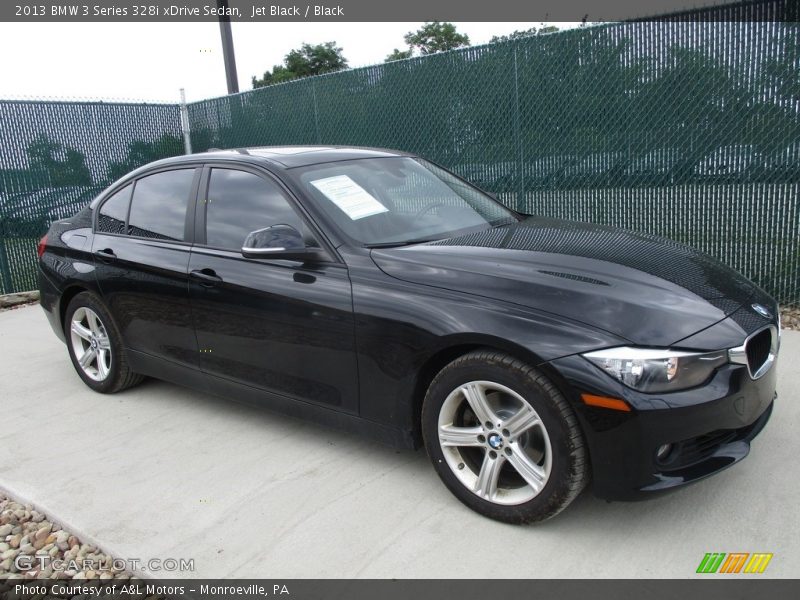 Jet Black / Black 2013 BMW 3 Series 328i xDrive Sedan