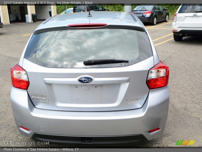 Ice Silver Metallic / Black 2013 Subaru Impreza 2.0i 5 Door