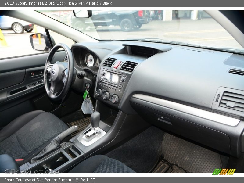 Ice Silver Metallic / Black 2013 Subaru Impreza 2.0i 5 Door