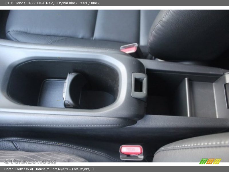 Crystal Black Pearl / Black 2016 Honda HR-V EX-L Navi