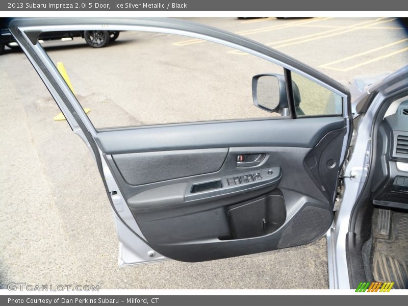 Ice Silver Metallic / Black 2013 Subaru Impreza 2.0i 5 Door