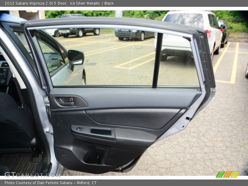 Ice Silver Metallic / Black 2013 Subaru Impreza 2.0i 5 Door