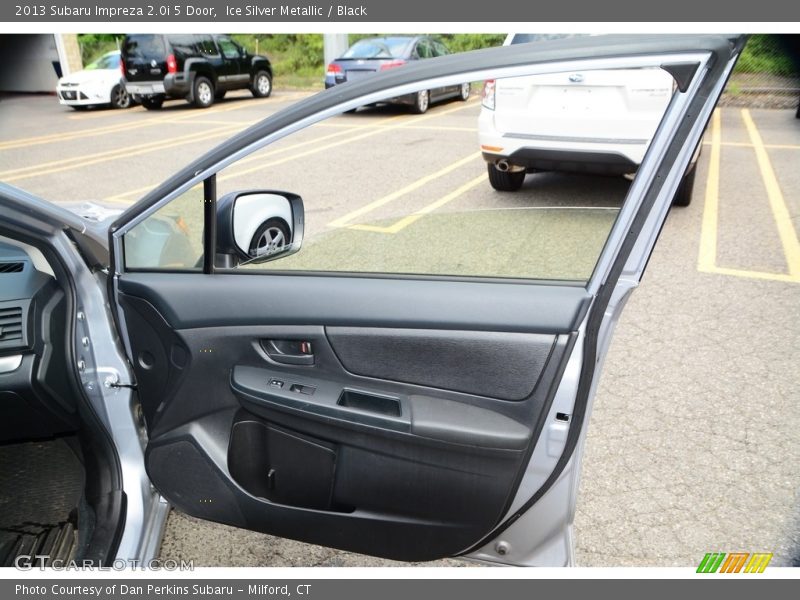 Ice Silver Metallic / Black 2013 Subaru Impreza 2.0i 5 Door