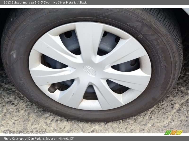 Ice Silver Metallic / Black 2013 Subaru Impreza 2.0i 5 Door