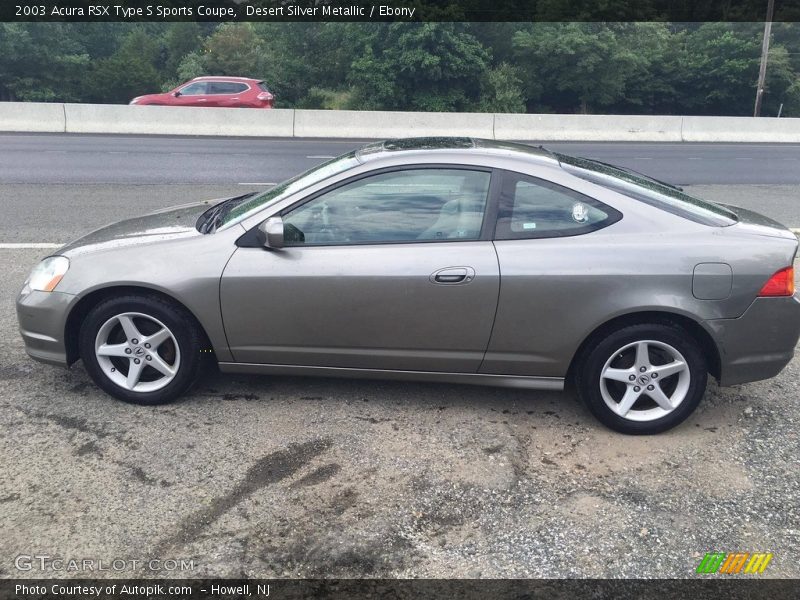 Desert Silver Metallic / Ebony 2003 Acura RSX Type S Sports Coupe