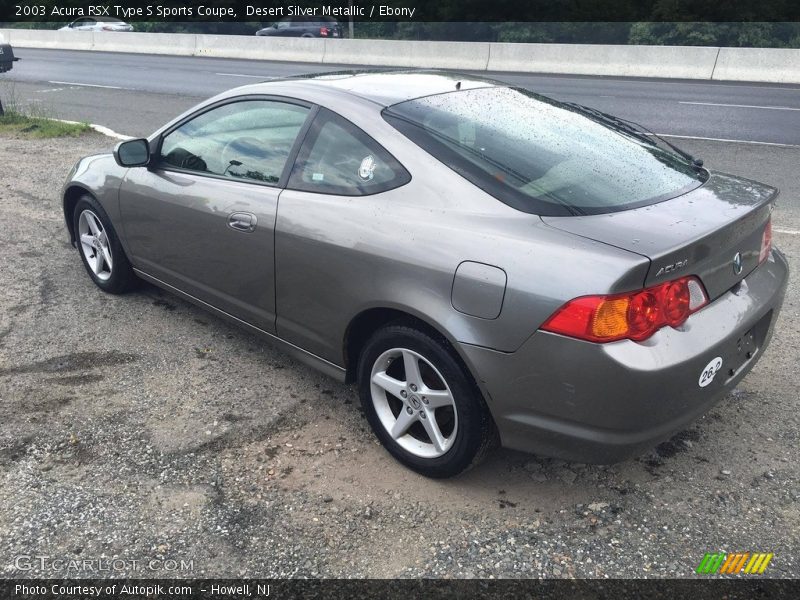 Desert Silver Metallic / Ebony 2003 Acura RSX Type S Sports Coupe