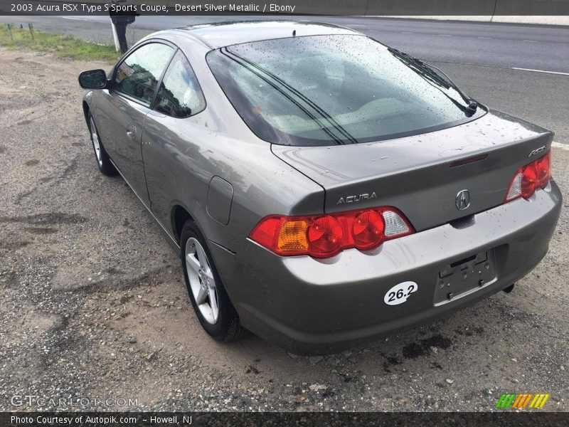 Desert Silver Metallic / Ebony 2003 Acura RSX Type S Sports Coupe