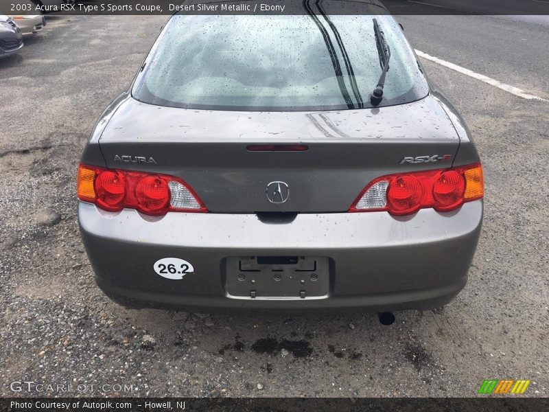 Desert Silver Metallic / Ebony 2003 Acura RSX Type S Sports Coupe