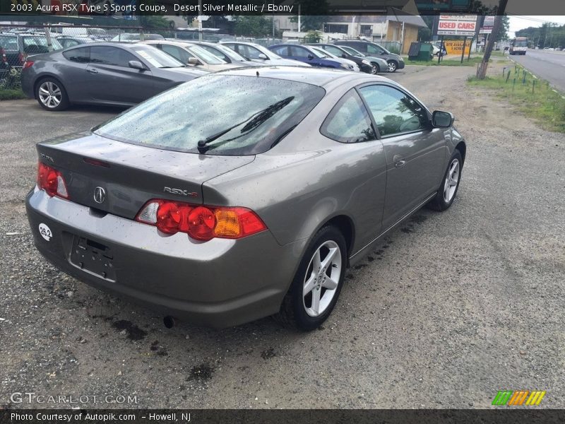 Desert Silver Metallic / Ebony 2003 Acura RSX Type S Sports Coupe