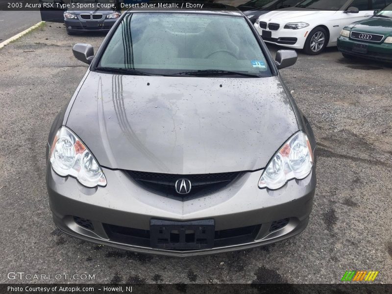 Desert Silver Metallic / Ebony 2003 Acura RSX Type S Sports Coupe