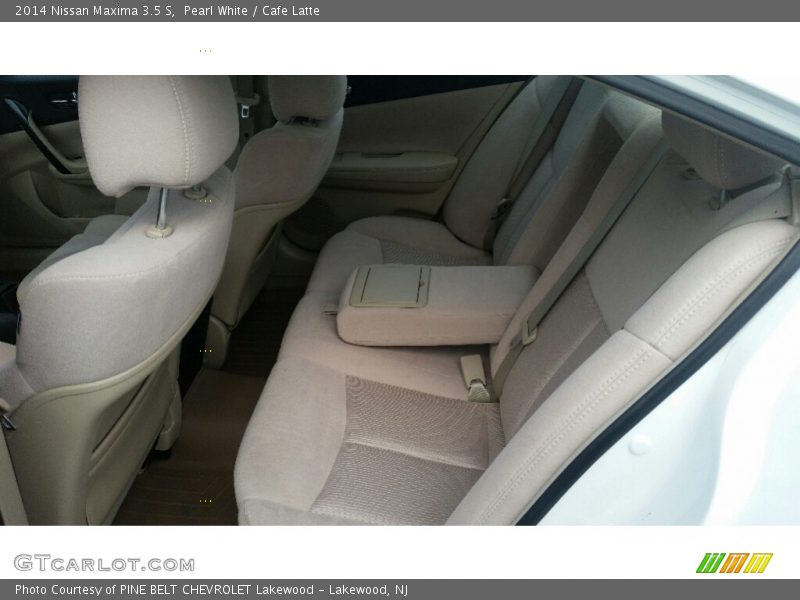 Pearl White / Cafe Latte 2014 Nissan Maxima 3.5 S