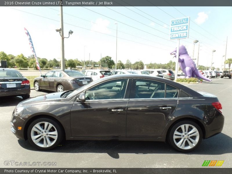 Tungsten Metallic / Jet Black 2016 Chevrolet Cruze Limited LTZ