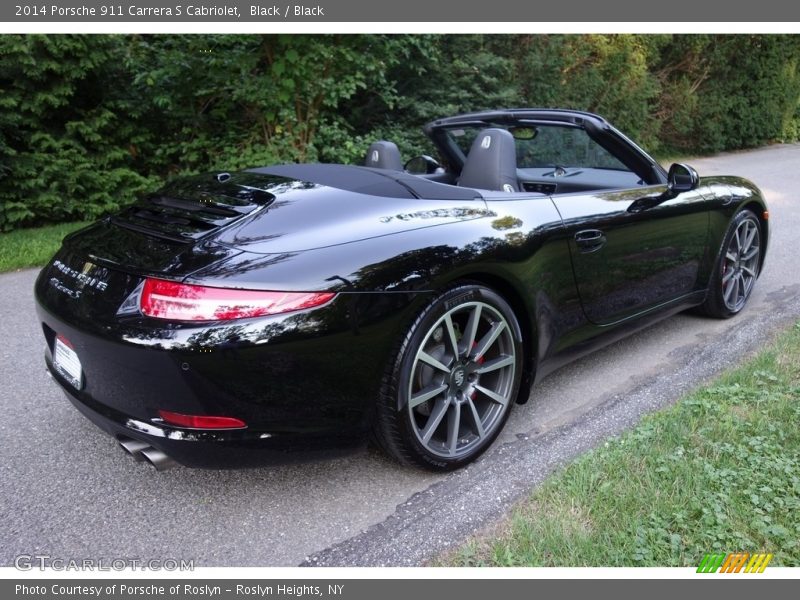 Black / Black 2014 Porsche 911 Carrera S Cabriolet