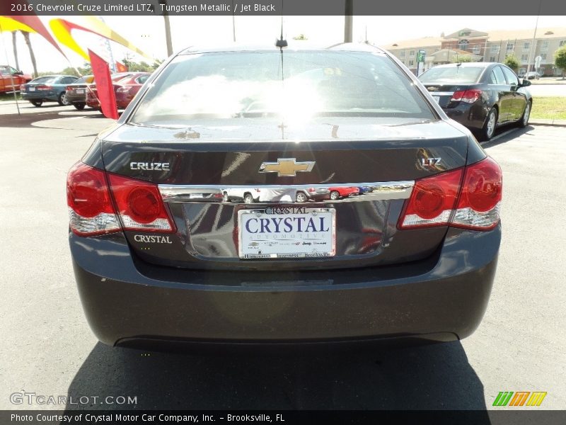 Tungsten Metallic / Jet Black 2016 Chevrolet Cruze Limited LTZ