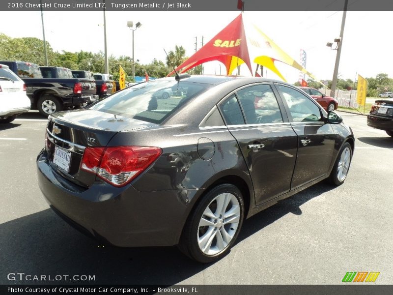 Tungsten Metallic / Jet Black 2016 Chevrolet Cruze Limited LTZ