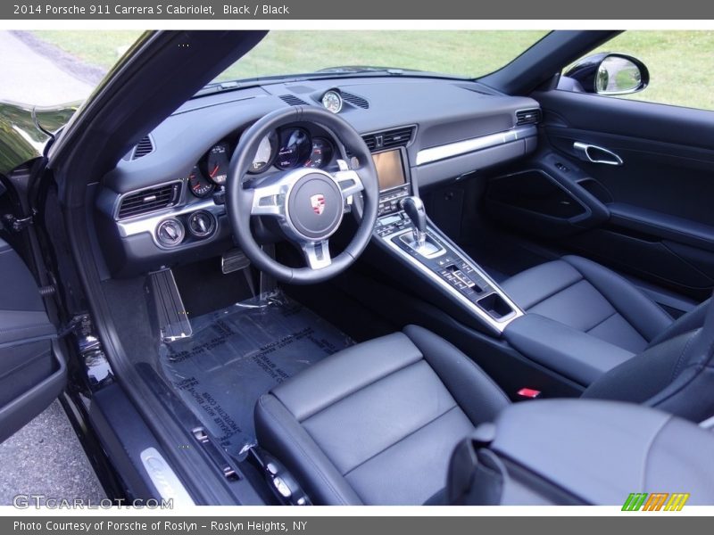  2014 911 Carrera S Cabriolet Black Interior