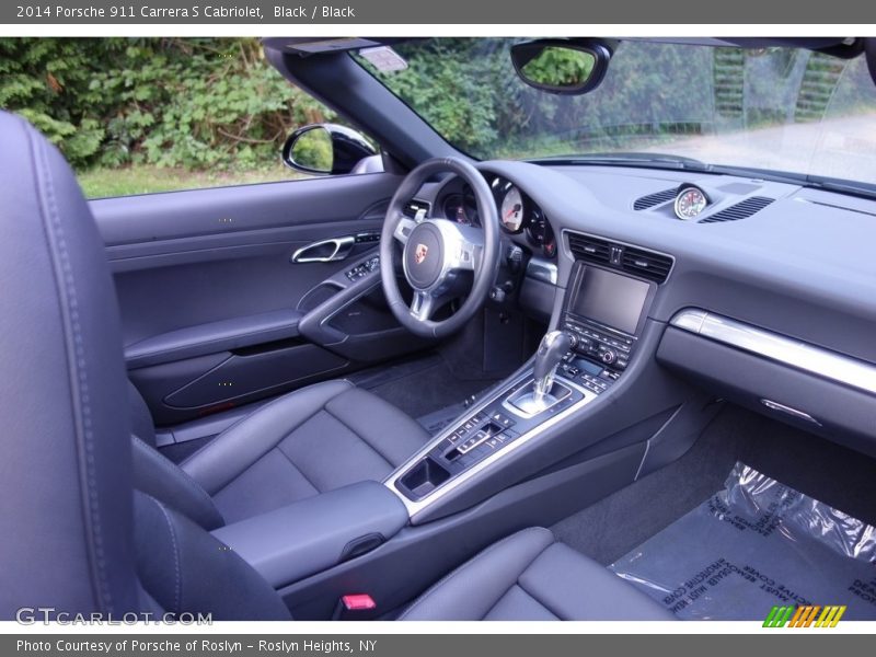 Black / Black 2014 Porsche 911 Carrera S Cabriolet