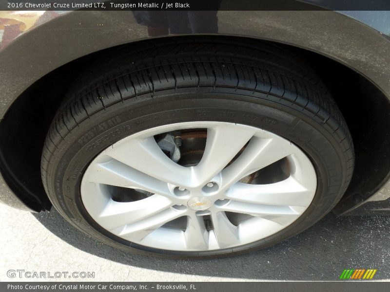Tungsten Metallic / Jet Black 2016 Chevrolet Cruze Limited LTZ