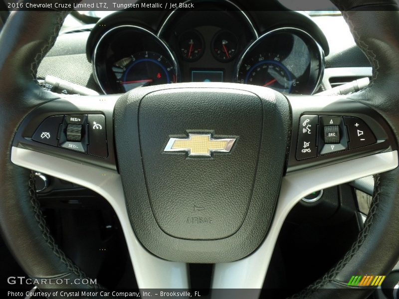 Tungsten Metallic / Jet Black 2016 Chevrolet Cruze Limited LTZ