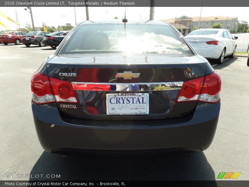 Tungsten Metallic / Medium Titanium 2016 Chevrolet Cruze Limited LT