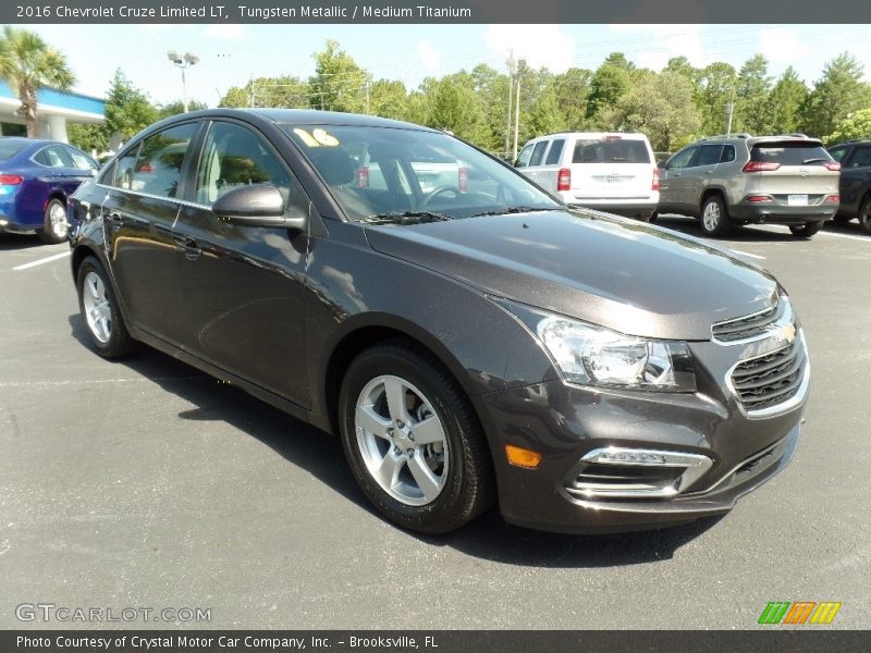 Tungsten Metallic / Medium Titanium 2016 Chevrolet Cruze Limited LT