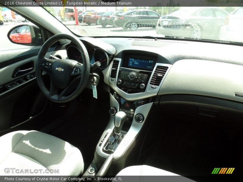 Tungsten Metallic / Medium Titanium 2016 Chevrolet Cruze Limited LT