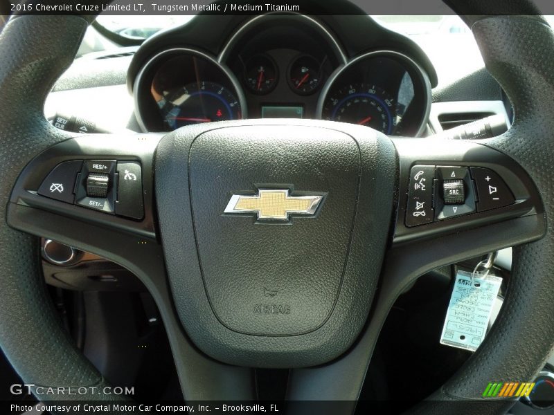 Tungsten Metallic / Medium Titanium 2016 Chevrolet Cruze Limited LT