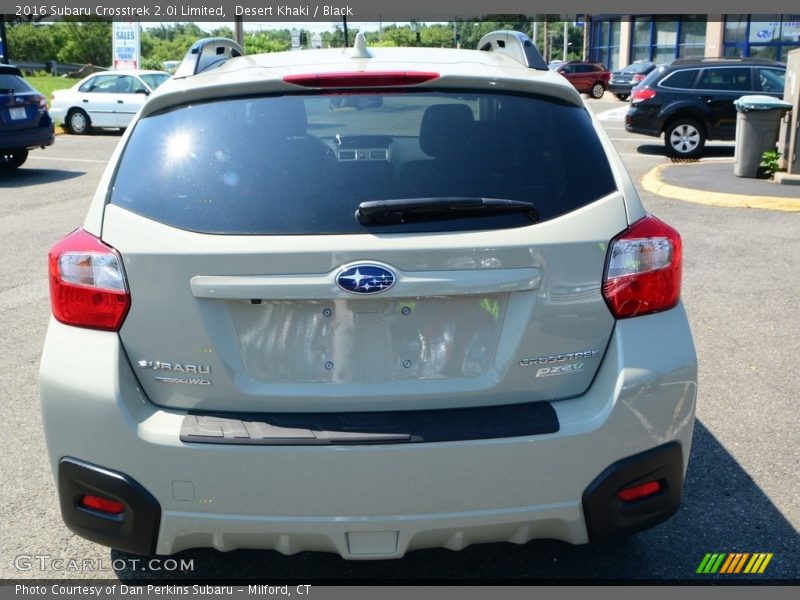 Desert Khaki / Black 2016 Subaru Crosstrek 2.0i Limited
