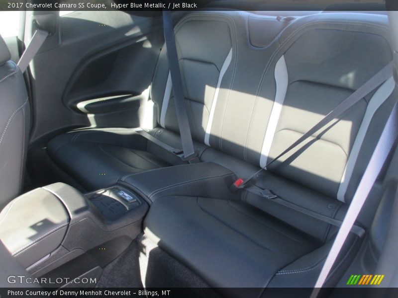 Hyper Blue Metallic / Jet Black 2017 Chevrolet Camaro SS Coupe
