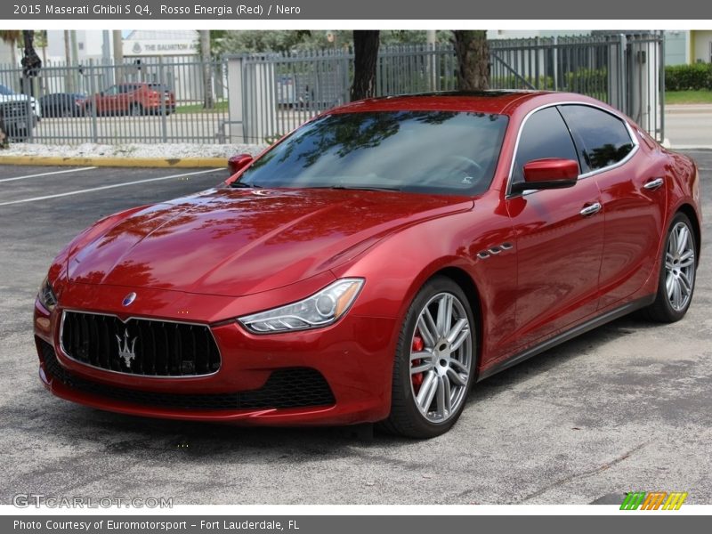 Rosso Energia (Red) / Nero 2015 Maserati Ghibli S Q4